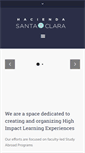 Mobile Screenshot of haciendastaclara.com
